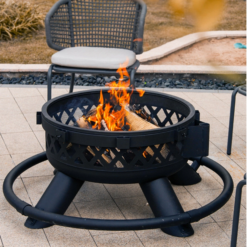 Outdoor Garden Patio BBQ Big Fire Pit Burner